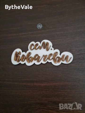 Персонализирана табела за врата , снимка 3 - Други - 53874914