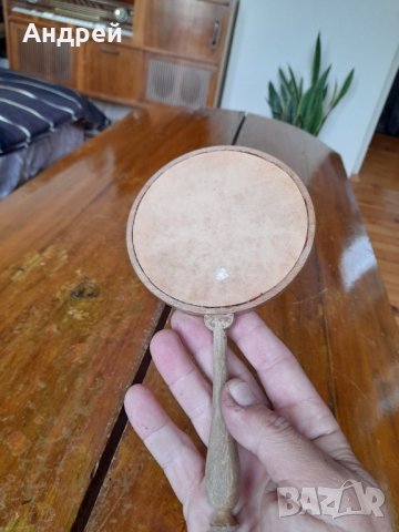 Старо дървено огледало,огледалце, снимка 5 - Други ценни предмети - 40757098