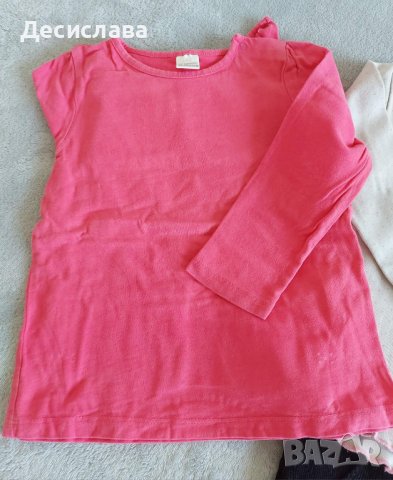 Комплект за момиченце блузки и клинче размер 86-92 см, снимка 2 - Комплекти за бебе - 40612200