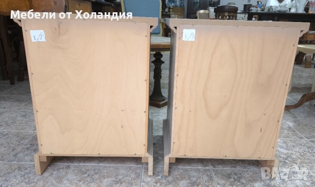 2 дъбови нощни шкафчета, снимка 3 - Шкафове - 52377484