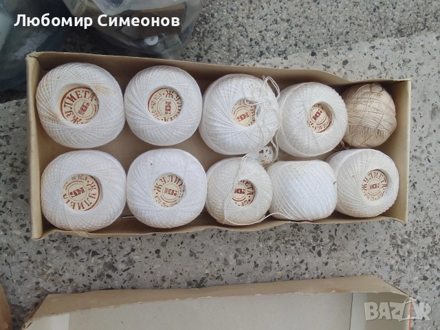 Конци за бродерия български, мерсеризирани 100%памук, снимка 5 - Гоблени - 53934295