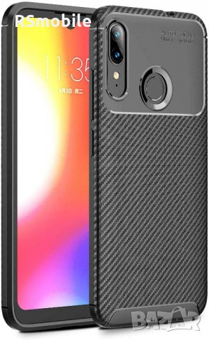 Motorola Moto E6 Plus - Удароустойчив Кейс Гръб FIBER, снимка 1
