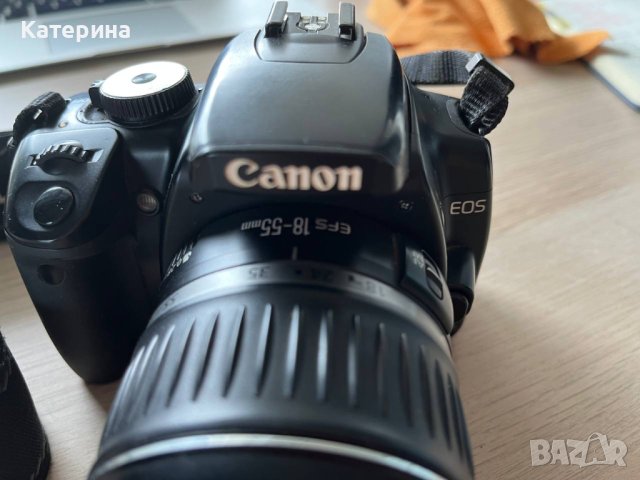 Canon EOS 400D + обектив + аксесоари, снимка 6 - Фотоапарати - 42088170