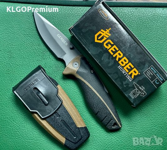 ТОП Сгъваем Нож Gerber с гумен калъф ножове за оцеляване колекция, снимка 5 - Ножове - 34310275