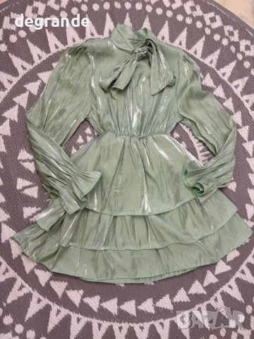 Рокля с панделка Талията е с ластик Стандартен размер ХС С М Л