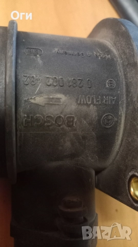 Дебитомер за Хонда Сивик VII 1.7 дизел 0 281 002 482, снимка 2 - Части - 52816123