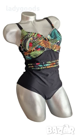 -18%! Цял бански костюм с чаша D.Модел L57., снимка 5 - Бански костюми - 50559236