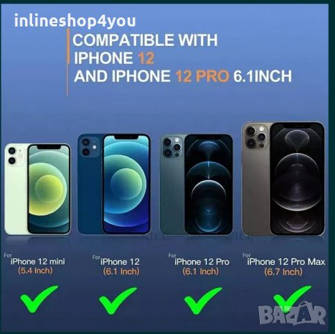 Прозрачен Силиконов Кейс за Apple iPhone 12 / 12 Pro / 12 Mini / Max, снимка 2 - Калъфи, кейсове - 31888333