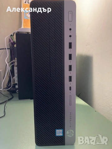 HP EliteDesk 800 G5 SFF | i5-9500 | 8GB DDR4 | 256GB NVMe | DVDRW, снимка 2 - Работни компютри - 53936220