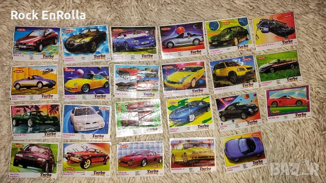 TURBO картинки, непълни серии ! , снимка 3 - Колекции - 53941338