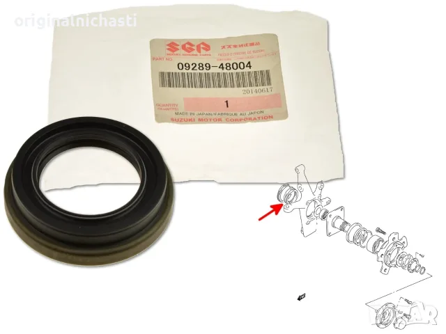 Семеринг предна главина Сузуки Гранд Витара Suzuki Grand Vitara 0928948004 09289-48004 Oem Suzuki