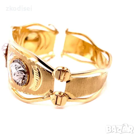 Златна дамска гривна 20,62гр. 14кр. проба:585 модел:29385-1, снимка 3 - Гривни - 48875304