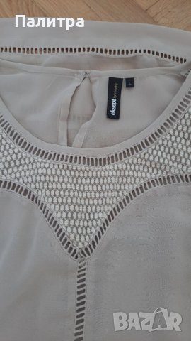 Ефирна туника р-р L +колие, снимка 5 - Туники - 42860059