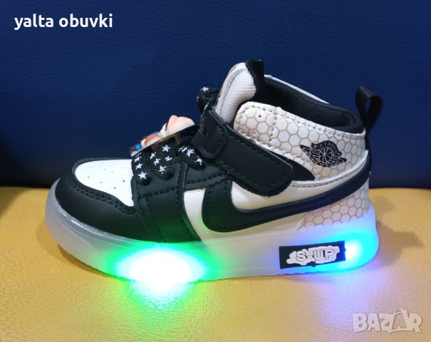 Светещи детски кецове Air fashion, снимка 4 - Детски маратонки - 42428695