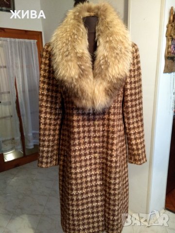 MARIE PHILIPPE дамско палто вълна, мохер и алпака