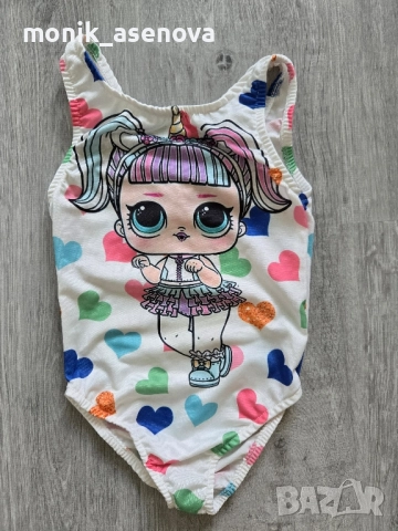 Лот бански 6-7 г и джапанки 29-30, снимка 4 - Детско бельо и бански  - 52102657