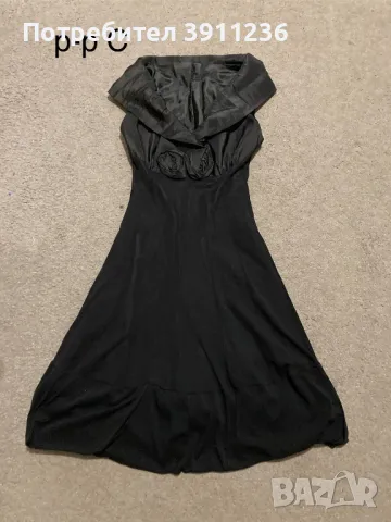 Елегантна черна рокля