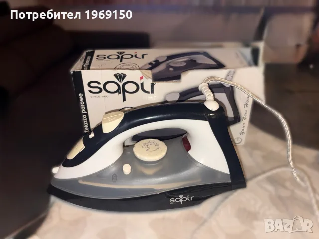 Продавам ютия Sapir, снимка 3 - Ютии - 56248119