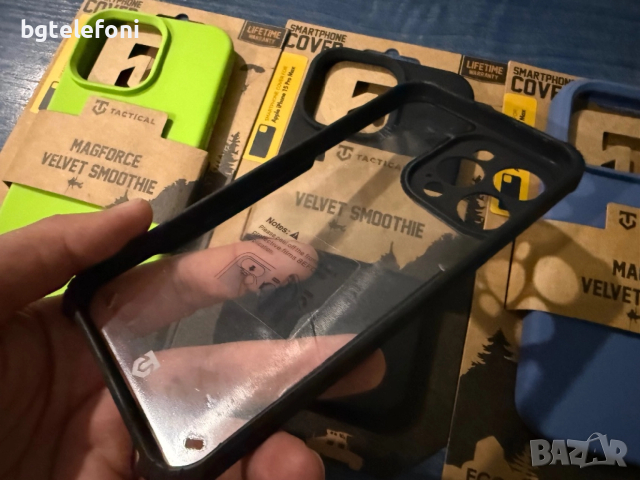 Промо! iPhone 15 Pro Max Tactical гърбове, снимка 9 - Калъфи, кейсове - 52617933