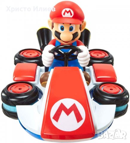 Nintendo Mario Kart 8 RC Супер Марио Кола с дистанционно, снимка 3 - Коли, камиони, мотори, писти - 39374921