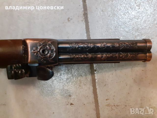 Красив кремъчен пистолет,пищов,оръжие, снимка 4 - Колекции - 52016157