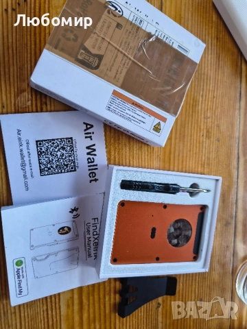 Мъжки калъф за кредитна карта auvstar с AirTag, тънък мъжки портфейл с ластик, снимка 3 - Калъфи, кейсове - 51473706