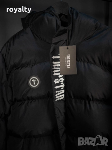 TRAPSTAR Черно Мъжко Яке, снимка 2 - Якета - 52249072