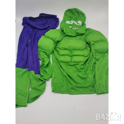 Карнавален костюм Хълк с мускули