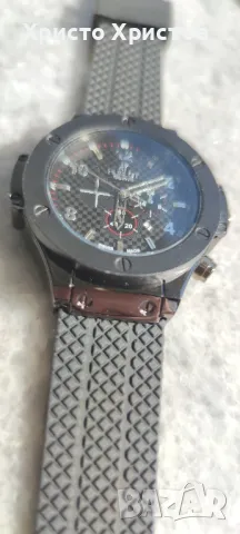 Мъжки луксозен часовник Hublot Black Limited Edition , снимка 7 - Мъжки - 47363028