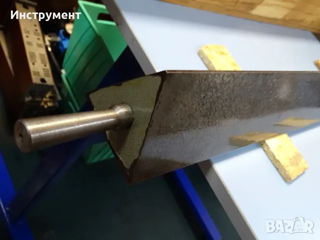 Проверовъчна триъгълна линия ЗИИУ-Благоевград L-1000mm/55°, снимка 3 - Други инструменти - 56129299