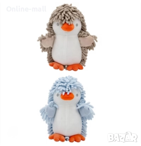 2в1 Плюшена играчка Пингвин – Забавна Кърпа за Ръце и Играчка 2в1, снимка 5 - Плюшени играчки - 51534198