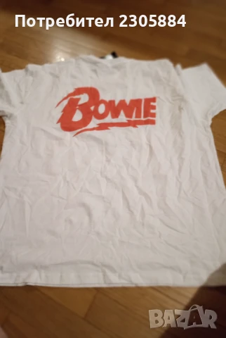 Тениска David Bowie отигинална, снимка 2 - Тениски - 50899152