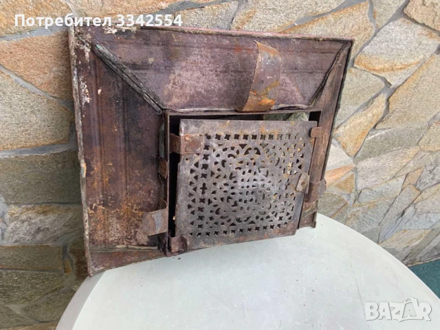 ВРАТА ВРАТИЧКА ОТ И ЗА КАМИНА ПЕЧКА ОРНАМЕНТИ МЕД БАКЪР, снимка 7 - Други ценни предмети - 50507434