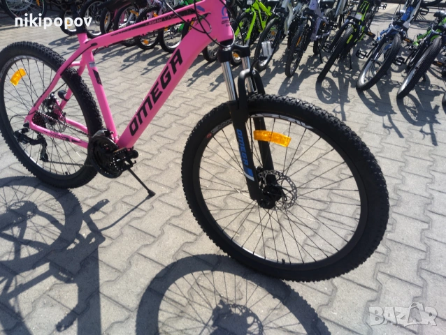 BG Алуминиев велосипед 27.5" ROWAN розов, снимка 5 - Велосипеди - 54261266