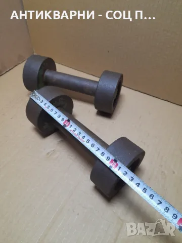 Комплект Стари Фитнес Гирички Общо Тегло 7.800кг., снимка 7 - Антикварни и старинни предмети - 48923408