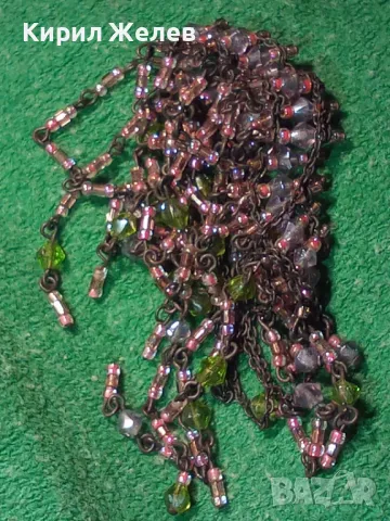 Стара МЪНИСТЕНА РЕТРО ОГЪРЛИЦА ФИНА РЪЧНА ЕТНО АРТ ИЗРАБОТКА 47451, снимка 15 - Антикварни и старинни предмети - 47336487