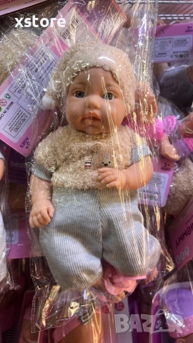 Реалистично говорещо бебе с аксесоар шише, снимка 15 - Кукли - 52739631
