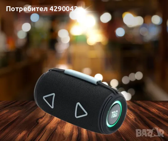 Портативна тонколона,T&G 657,RGB светлини, снимка 2 - Bluetooth тонколони - 47896593