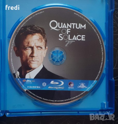 Quantum of Solace (2008) Спектър на утехата(blu-ray disk) без бг субтитри, снимка 3 - Blu-Ray филми - 33765297