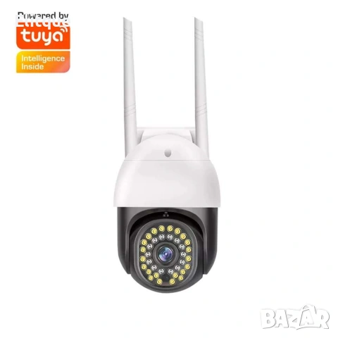 Z59 Куполна безжична камера TUYA - 36LED - 3MP, снимка 6 - Друга електроника - 53127640