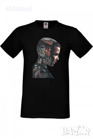 Мъжка тениска Stranger Things Eleven 1,Филм,Сериал,, снимка 2 - Тениски - 37568754