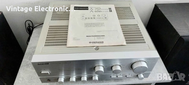 Усилвател Pioneer A-656 MK II, снимка 5 - Ресийвъри, усилватели, смесителни пултове - 54136854