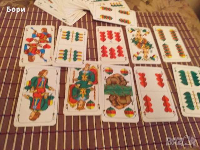 Немски карти, снимка 4 - Карти за игра - 29457490