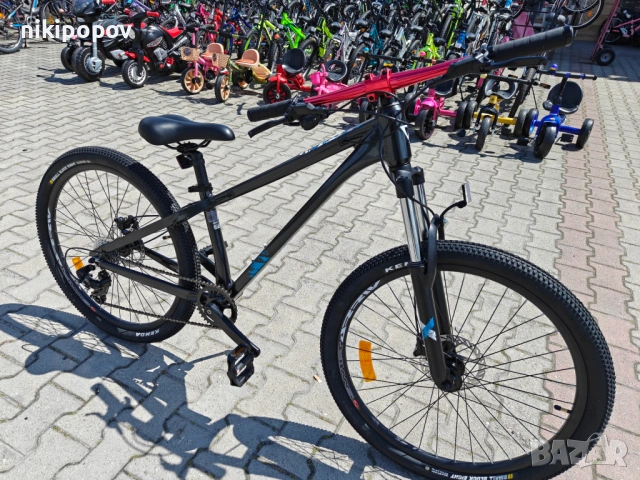 BG Алуминиев велосипед 26" JUMP hdb черен, снимка 4 - Велосипеди - 54334893