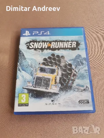PS4 Snowrunner: A Mudrunner game, снимка 1