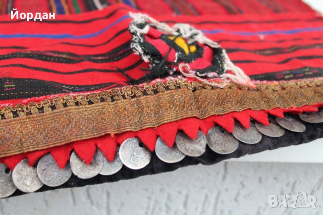 Детска престилка  от народна носия с 29 сребърни монети, снимка 3 - Антикварни и старинни предмети - 38830385