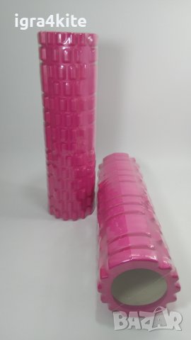 Големи класически фоумролер 45x14 ROSE Foam roller, снимка 2 - Йога - 40765085