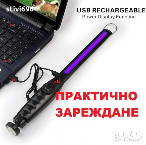 УВ/ UV Антибактериална LED лампа. Нова., снимка 9 - Стерилизатори - 31587556