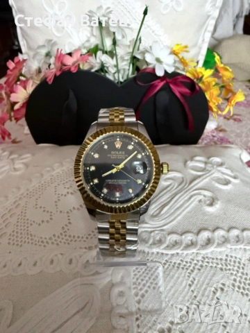 Часовници Rolex със самонавиващ механизъм, снимка 10 - Мъжки - 53170619