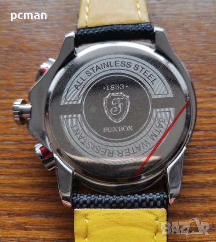 Foxbox Silver 0026 луксозен мъжки кварцов часовник, снимка 9 - Мъжки - 40268099
